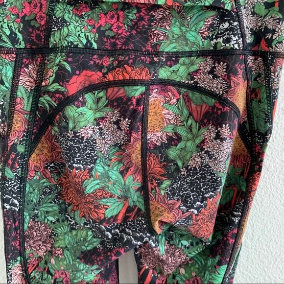 Lululemon Time to Sweat Crop Zen Garden Athleisure Workout Activewear 4 - Picture 12 of 15